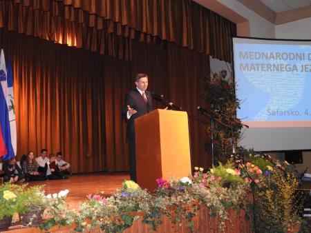 Prireditev namenjena mednarodnemu dnevu maternega jezika in drugi obisk predsednika RS v Občini Razkrižje 7